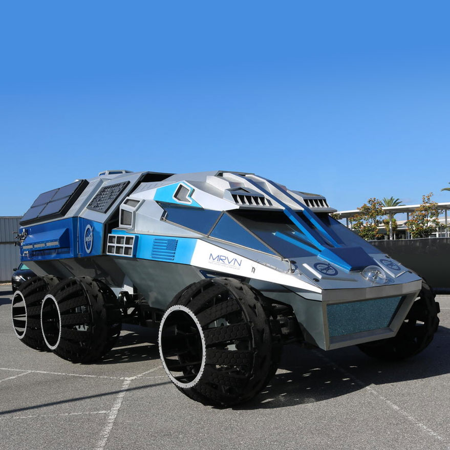 Mars rover concept vehicle at Kennedy Space Center Visitor Complex
