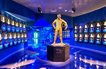 Host a unique event with venues such as Journey to Mars exhibit and the Heroes and Legends exhibit.