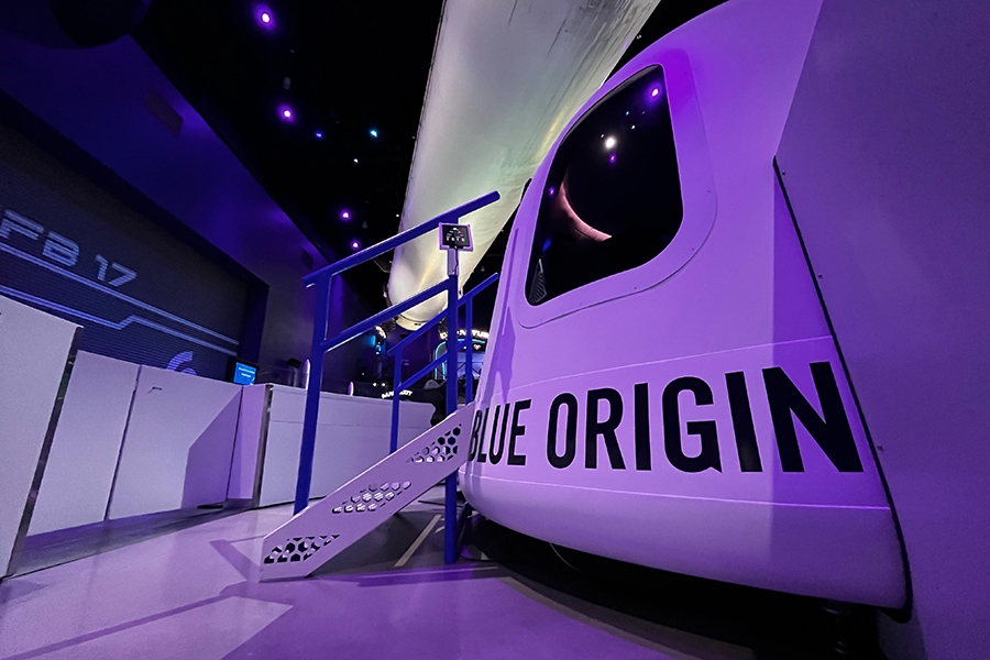 Blue Origin New Shepard Capsule Simulator