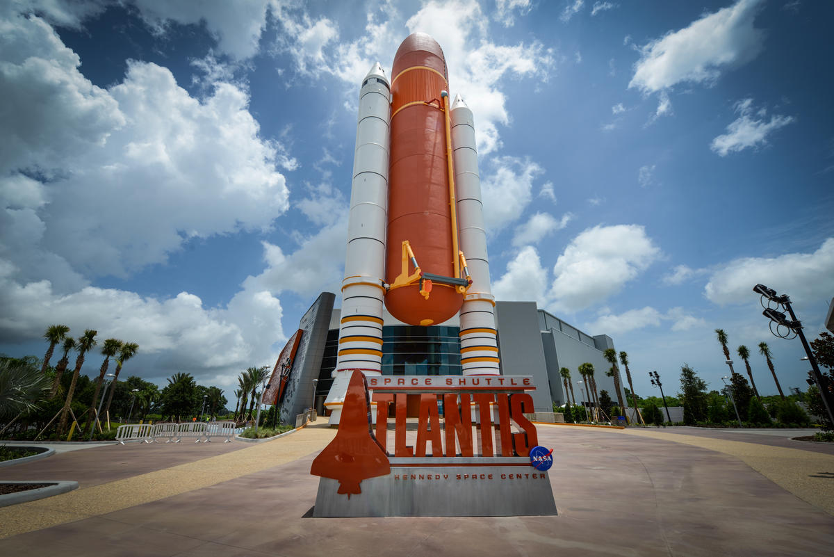 Space Shuttle Atlantis Exhibit 
