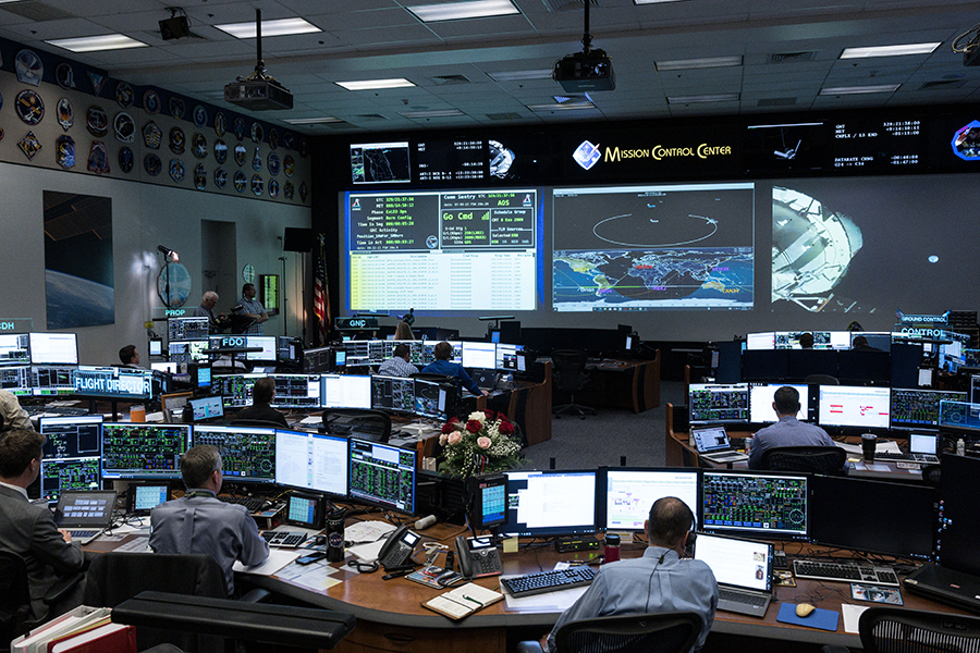 Artemis I Mission Control Center