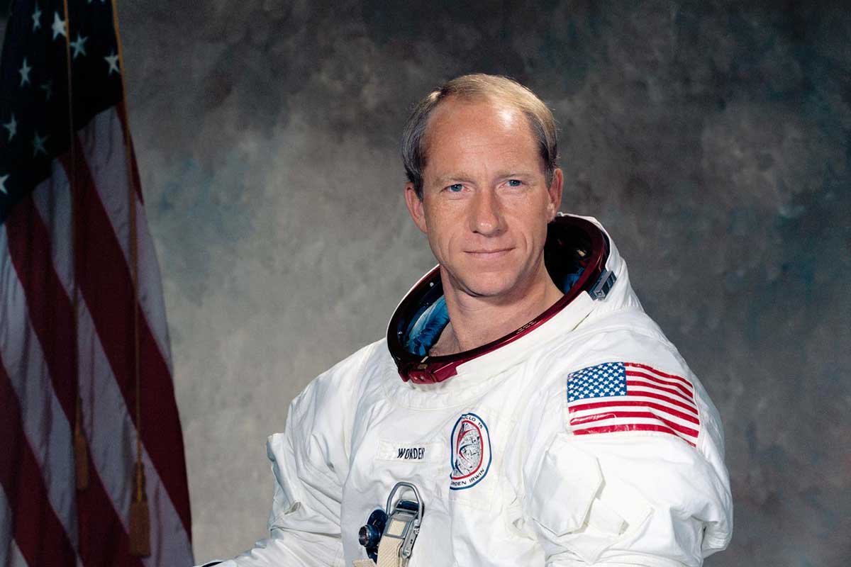 Astronaut Alfred M. Worden