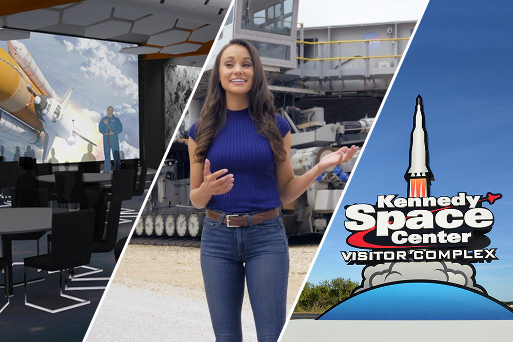 Kennedy Space Center Visitor Complex is opening many new and exciting offerings, including a new entrance and ticket plaza, an all new Dine With an Astronaut, and new Bus Tour videos!