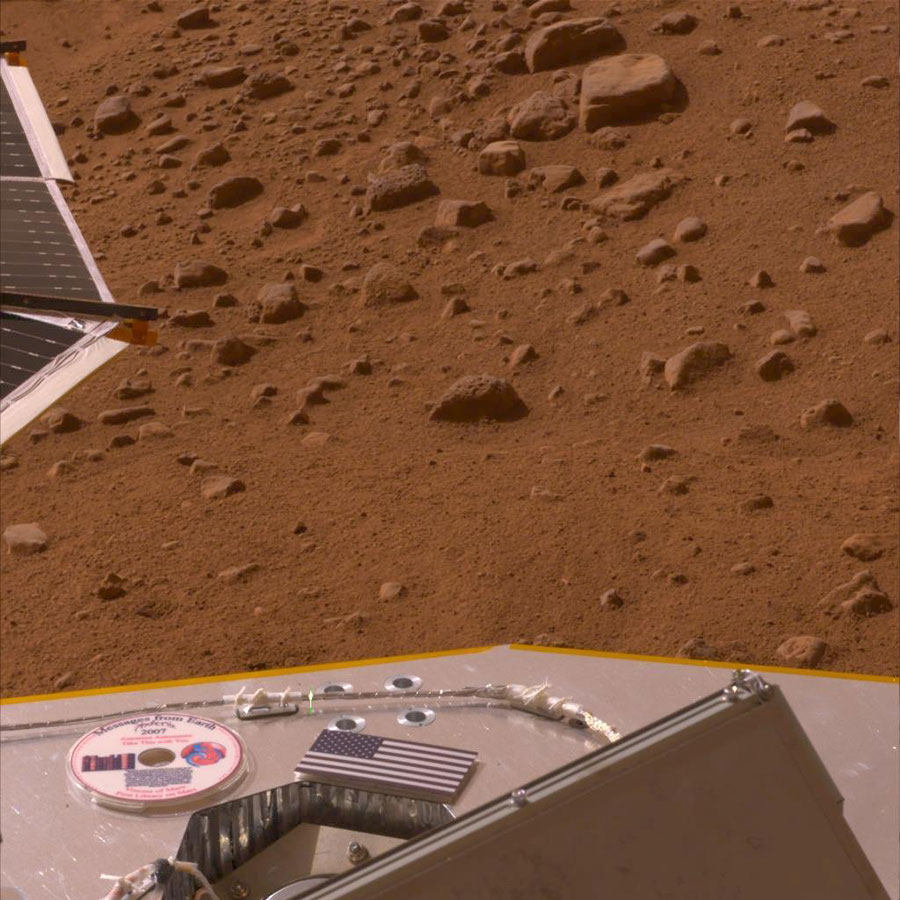 First Discovery of Water on Mars | NASA History | Phoenix Mars Lander