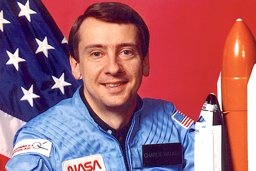 Astronaut Charlie Walker