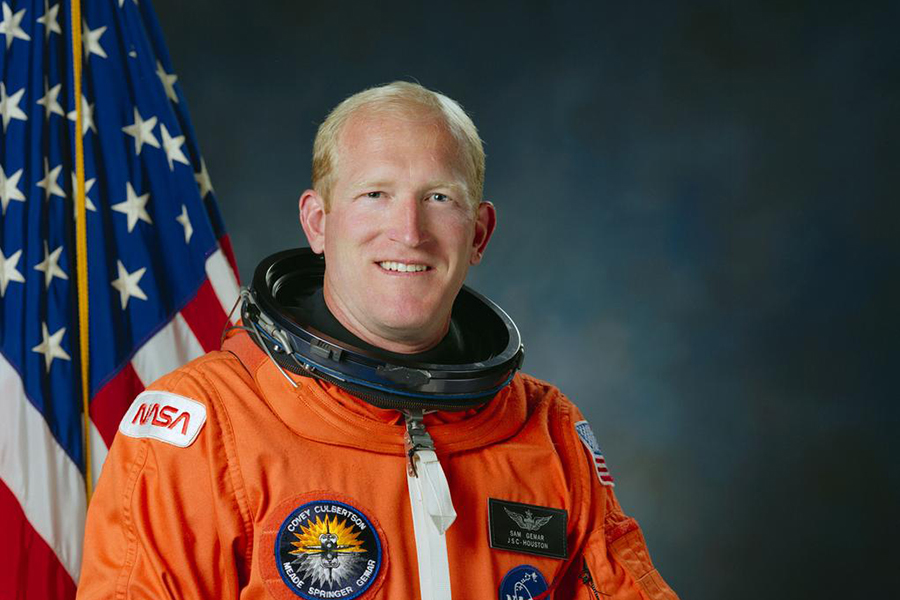 Astronaut Sam Gemar