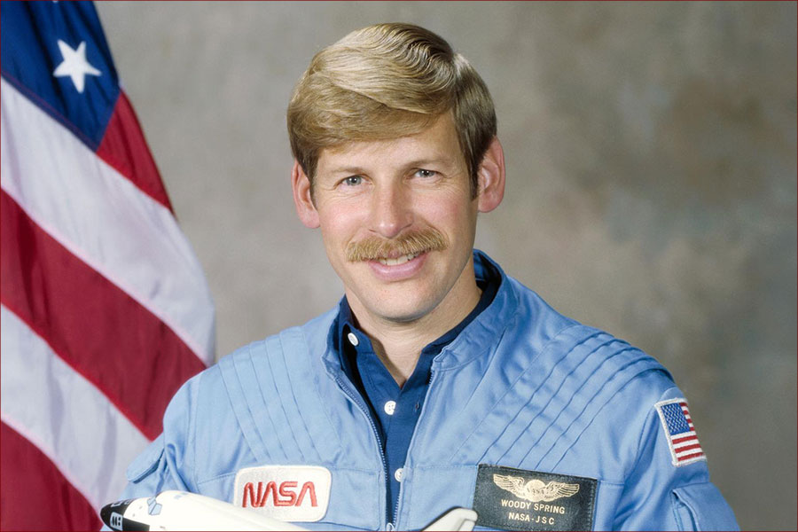 Astronaut Woody Springs portrait