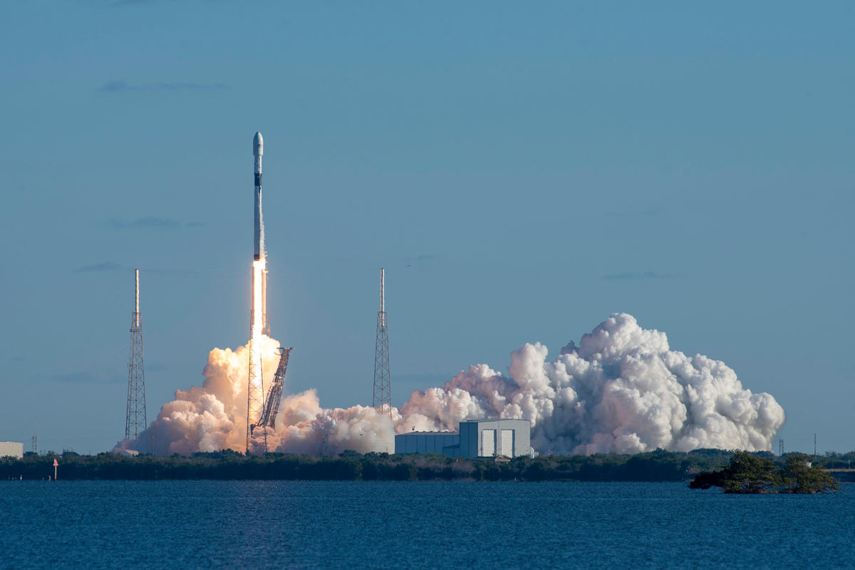 SpaceX Falcon 9 GPS III SV01 launch