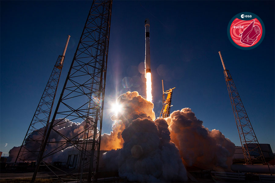 SpaceX Falcon 9 startuje z SLC 40 na Cape Canaveral Space Force Station