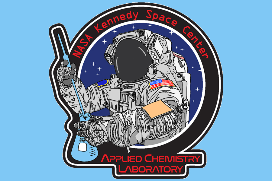 NASA Kennedy Space Center Applied Chemistry Laboratory Logo