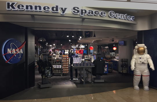 Shopping at Kennedy Space Center Visitor Complex