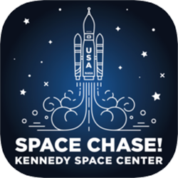 Space Chase Erkunde das Kennedy Space Center App