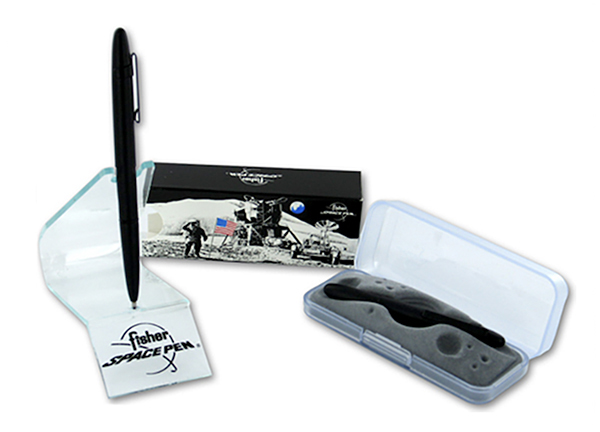 Stylos Fisher Space Pens disponibles à la boutique Space Shop du Kennedy Space Center Visitor Complex
