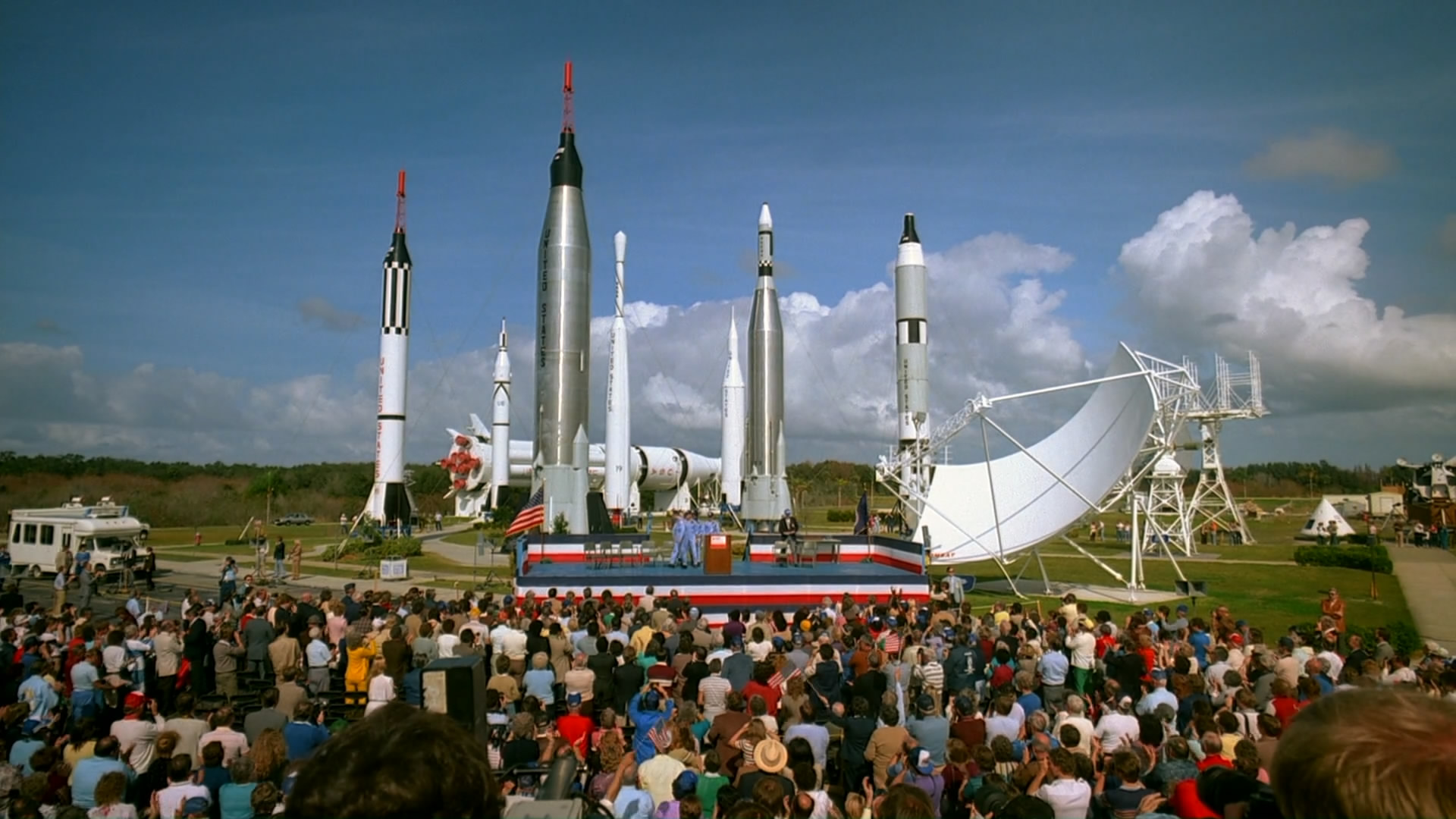 Evento no Historic Rocket Garden