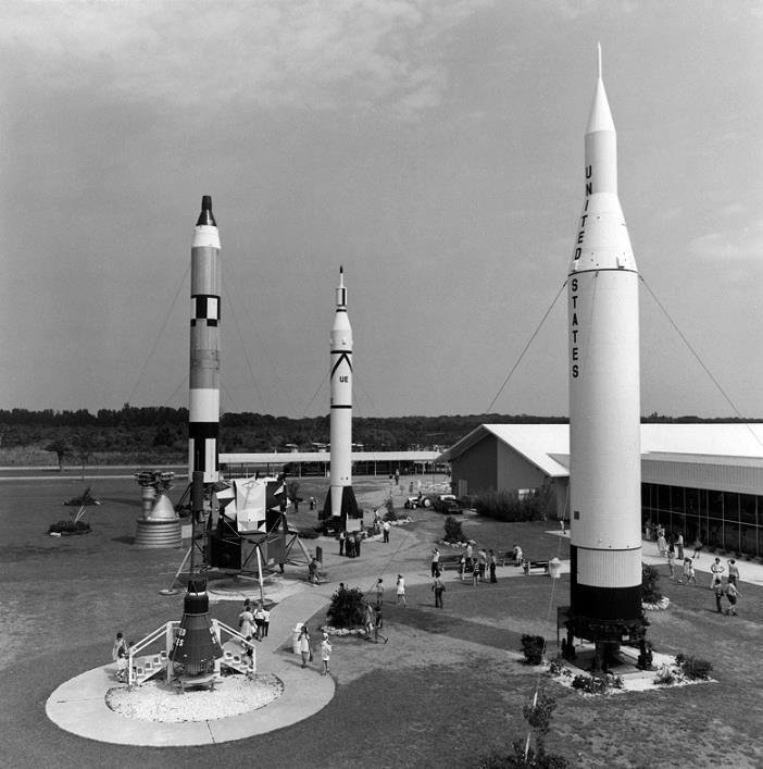 Jardim histórico de foguetes