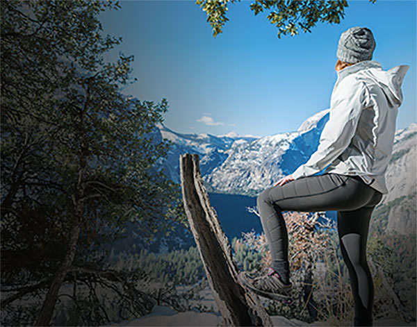 Os empreiteiros da NASA criaram roupas para clima frio, como as usadas por caminhantes de montanha, que são mais leves e mais quentes do que as roupas anteriores.